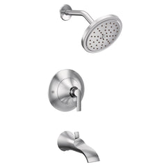 MOEN Moen TS2203 Doux One Handle Single Function Bathtub & Shower Faucet in Polished Chrome (Trim Only)