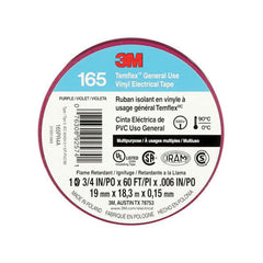 3M 3M 7100169434 165 Multi-Purpose Flame-Retardant Electrical Tape 60 ft L x 3/4 in W 7100169434