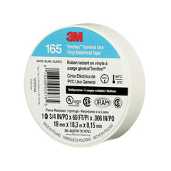 3M 3M 7100169491 Electrical Tape 0.75in 60ft White