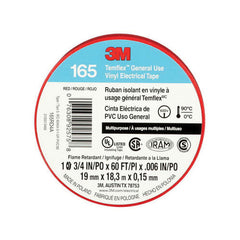 3M 3M 7100169492 Electrical Tape 3/4in 60ft Red
