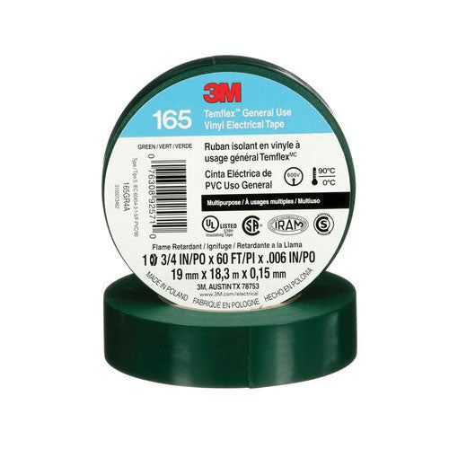 3M 3M 7100169430 Temflex 165 Multi-Purpose Tape 60 ft x 3/4 in Replacement MPN