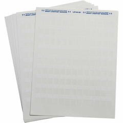 BRADY Brady LAT-48-361-1 BRA Printer Label 1 in x 0.5 in 9/PK