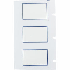 Brady PSPT-375-1-WT PermaSleeve 1-Sided Heat Shrink Wire Marker Sleeve, 12 to 6 AWG Wire, 1.015 in L x 1 in W, B-342 Polyolefin