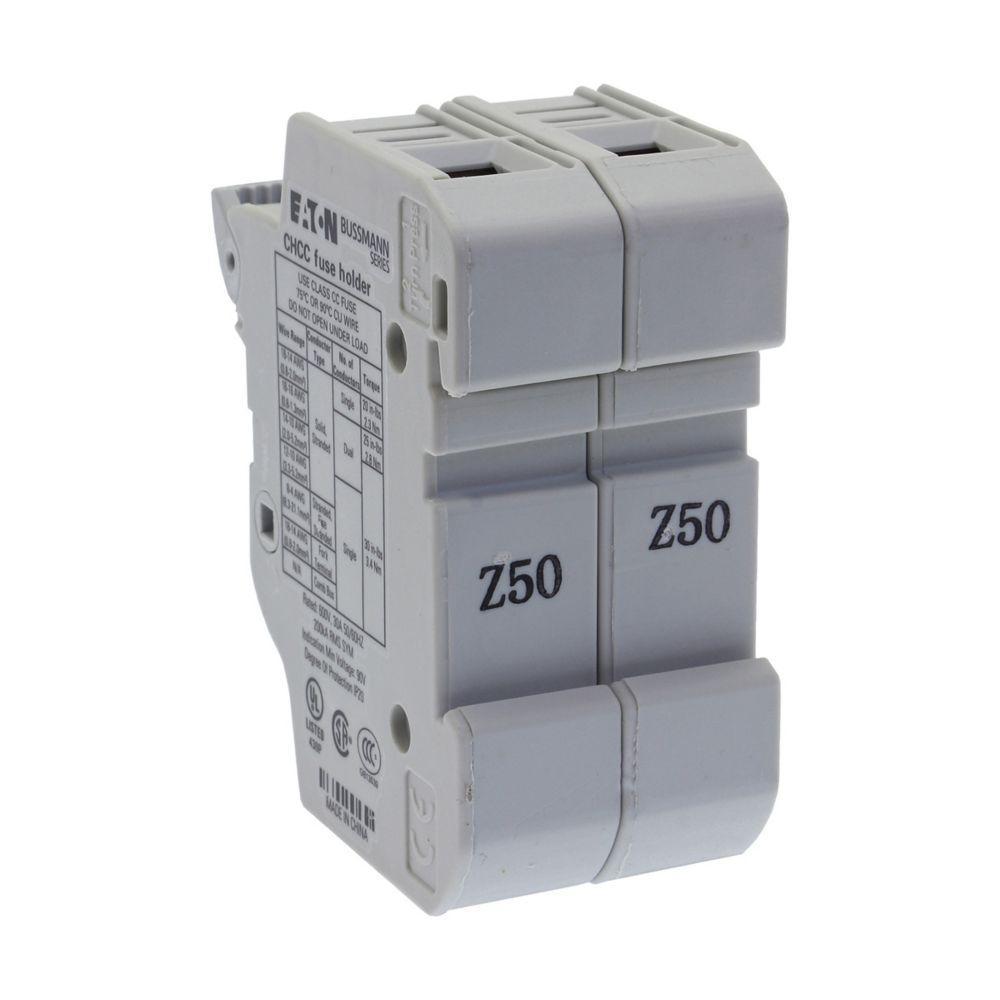 EATON BUSSMANN Bussmann CHCC2DU Modular Fuse Holder 48 VDC 30 A