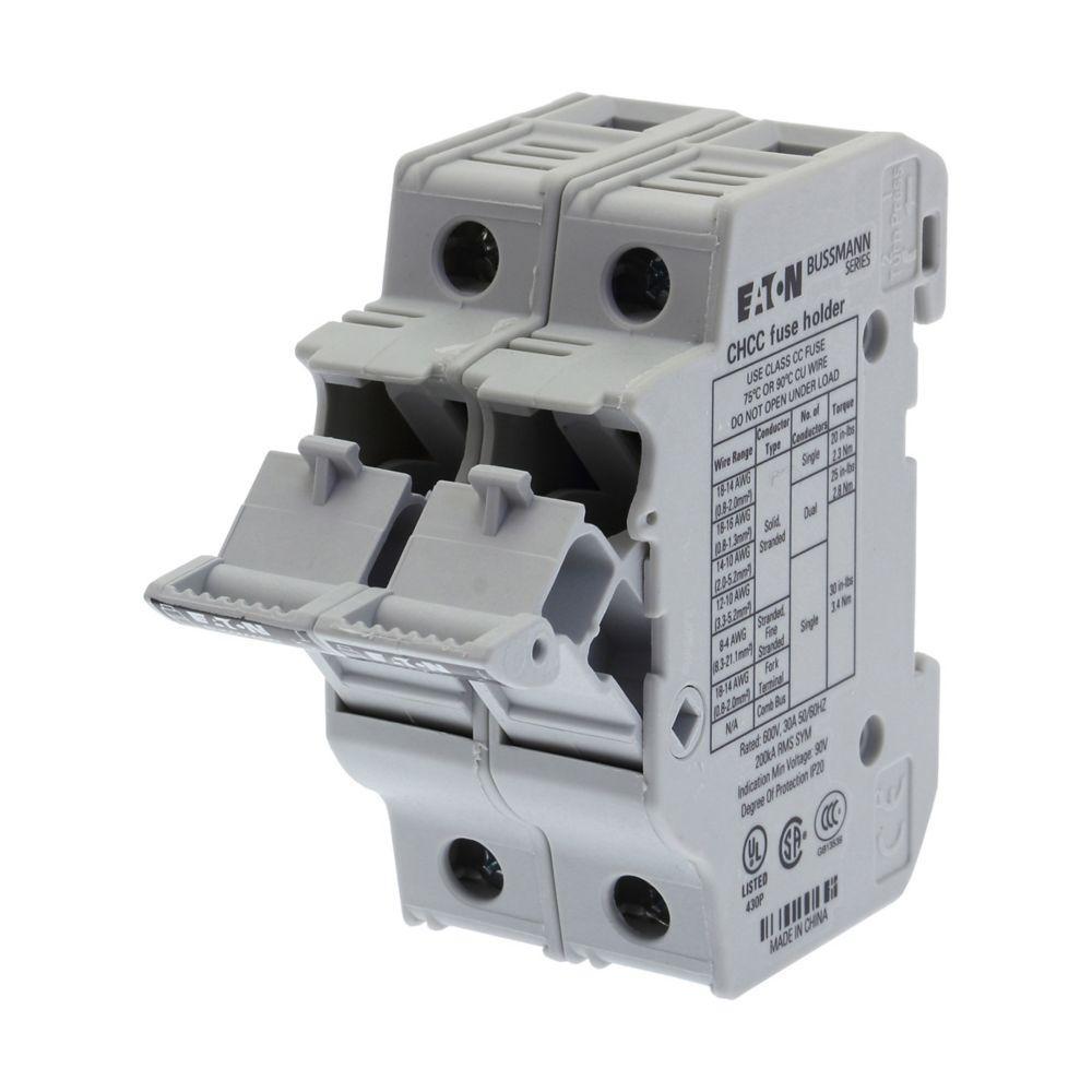 EATON BUSSMANN Bussmann CHCC2DU Modular Fuse Holder 48 VDC 30 A