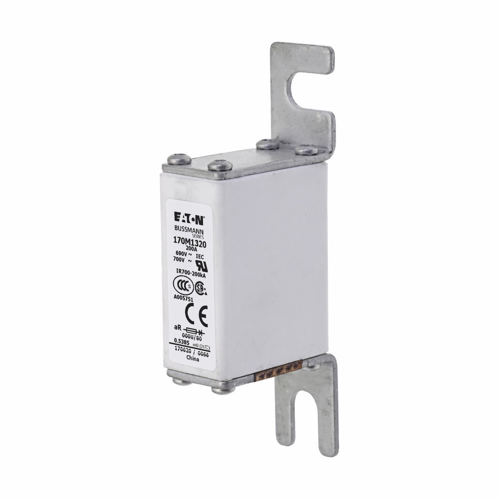 BUSSMANN Bussmann 170M1320 BSF Type U/80 High Speed Fuse 200 A 690 VAC 200 kA Interrupt