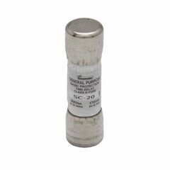 EATON BUSSMANN Bussmann SC-20 Bussmann Series SC-20 Class G Fuse 20 Amp 600 VAC 170 VDC Replacement MPN