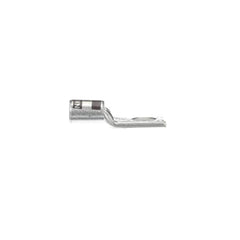 COLOR-KEYED 54143-TB Copper One-Hole Lug, Standard Barrel, Peep Hole, Max 35kV, Wire Size #2 AWG Wire, 3/8 Inch Bolt Size, Tin Plated