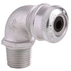 EATON Crouse-Hinds CGE192 Flexible Cable Gland 90 Deg 1/2 In NPT