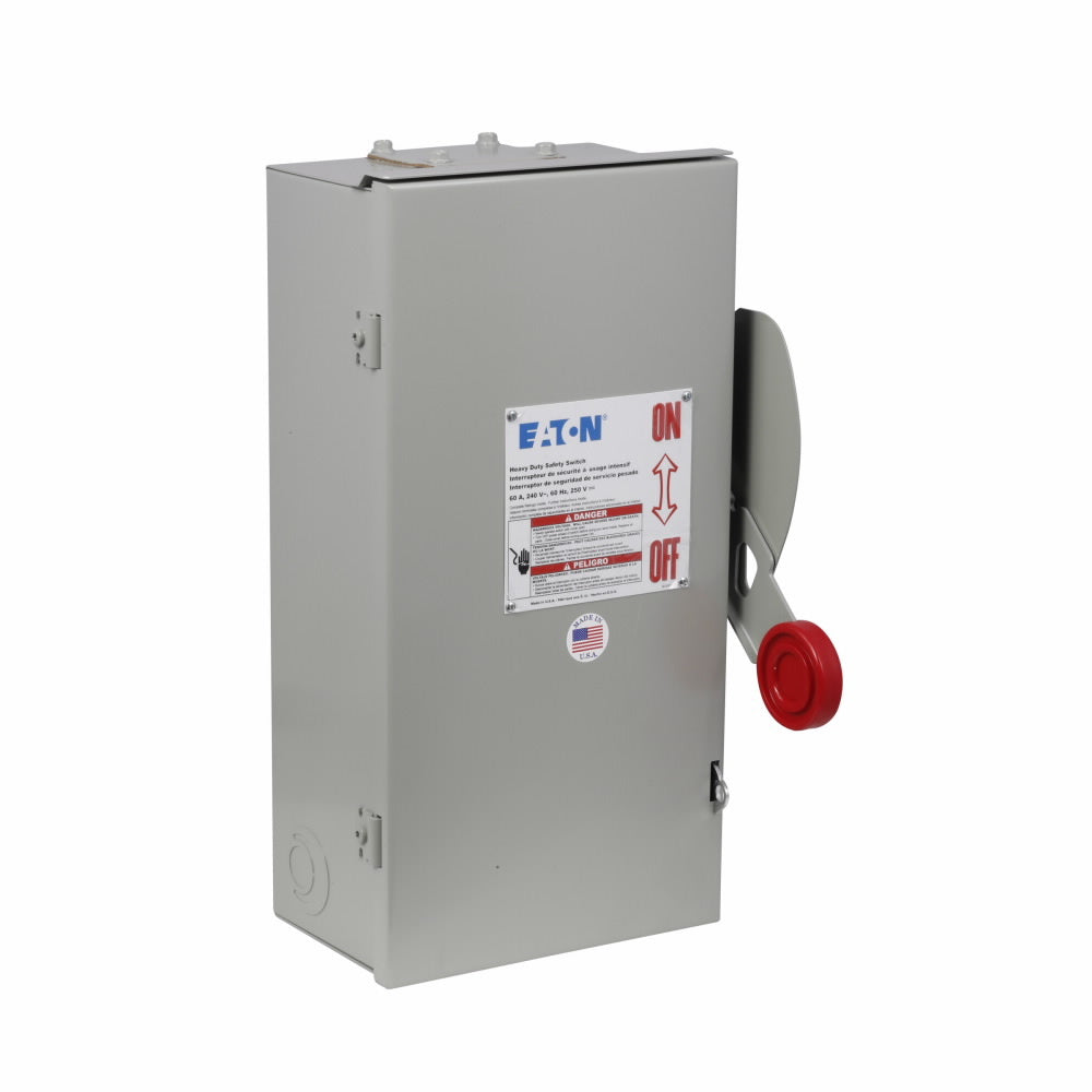 EATON Eaton DH222NRK Heavy Duty Safety Switch 60 A NEMA 3R