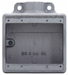 EATON Crouse-Hinds FS12 Condulet 1/2 2-Gang Type FS Conduit Device Box