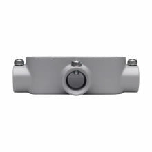 EATON Eaton T25ICG Eaton Crouse-Hinds series Conduct Outlet Body Rigid/IMC Copper-Free Aluminum T Shape Body Integral Cover and Gasket 3/4