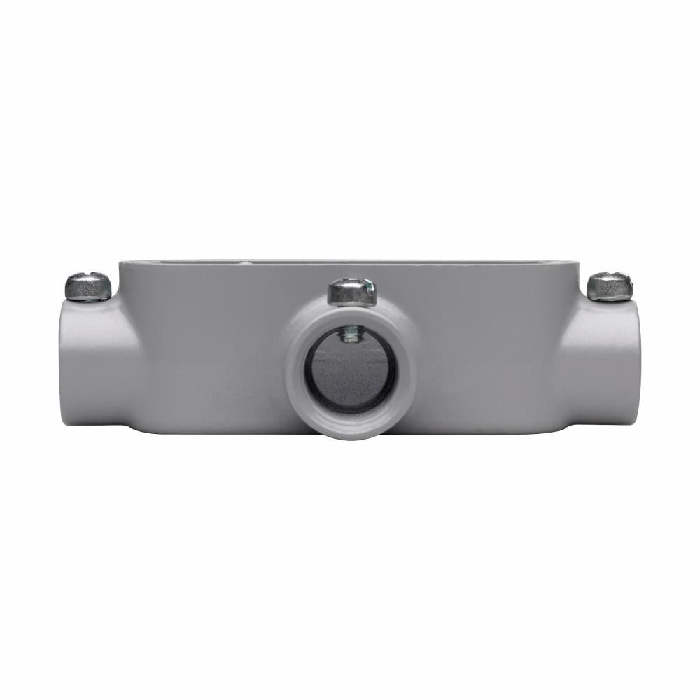 EATON Eaton T25ICG Eaton Crouse-Hinds series Conduct Outlet Body Rigid/IMC Copper-Free Aluminum T Shape Body Integral Cover and Gasket 3/4