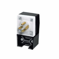 Wiring Device-Kellems HBL8421C HWD 3-Phase Angled Grounding Male Heavy Duty Cord Mount Straight Blade Plug