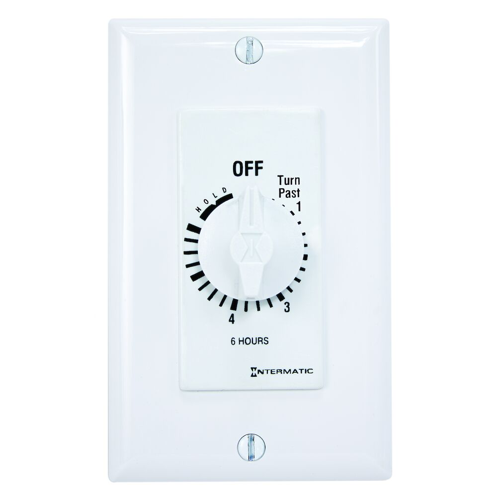 INTERMATIC Intermatic FD6HHW WH 6HR S/W T/S W/HOLD SPST