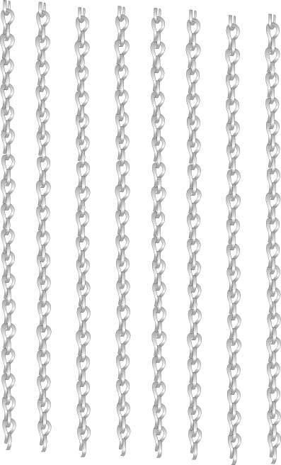 MINERALLAC Minerallac 72011 Cully #10 Jack Chain ZP-Boxed