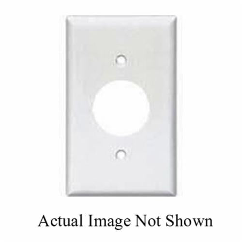 MULBERRY Mulberry 86111 Standard Receptacle Wallplate 1 Gang