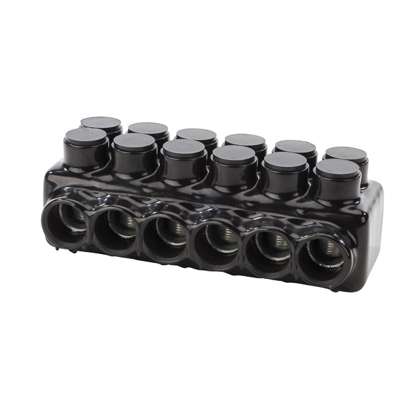 NSI NSI IPLD750-6 IPLD Double Sided Entry Insulated Multi-Tap Connector 250 to 750 kcmil Aluminum/Copper Conductor