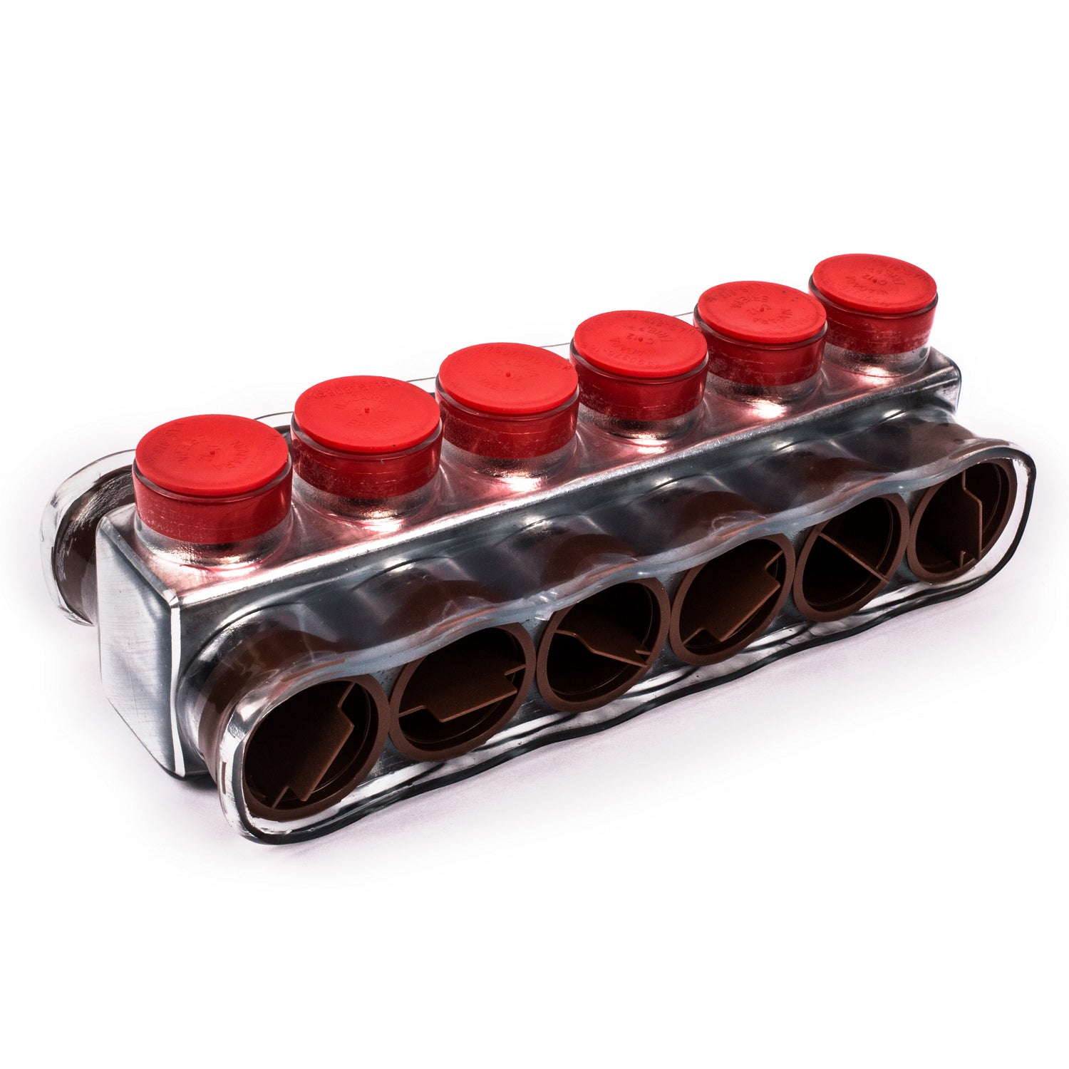 NSI NSI IPLD750-6 IPLD Double Sided Entry Insulated Multi-Tap Connector 250 to 750 kcmil Aluminum/Copper Conductor