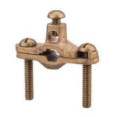 NSI NSI G-1-SDBR Heavy Duty Grounding Clamp 3/8 to 1 in Rod 10 to 2 AWG Conductor