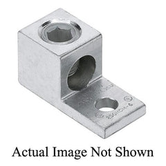 Panduit LAMA2-14-QY Mech Con, One Hole Lug, 2, Tin Plt Al, Strt, One 1/4 Stud