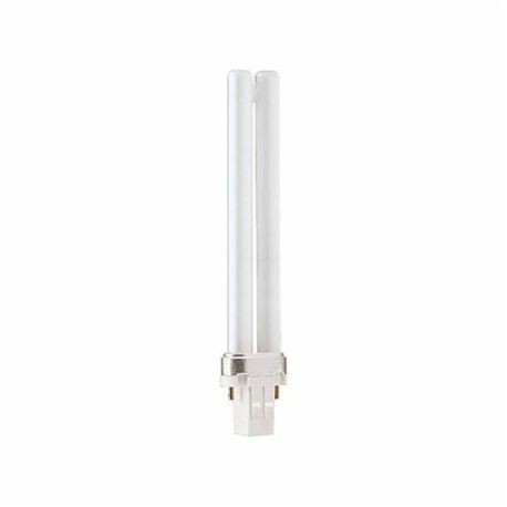 PHILIPS Philips 146837 Short Compact Fluorescent Lamp, 13 W, GX23 CFL-NI Lamp, PLS Shape, 825 Lumens