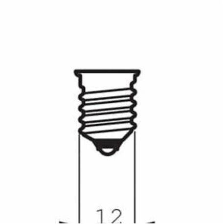 PHILIPS Philips 168260 DuraMax 60 W E12/15 Candelabra Incandescent Lamp BC60B10-1/2C/CL/LL 120V