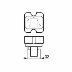 Philips 241687 Cluster Non-Dimmable Compact Fluorescent Lamp 20 W