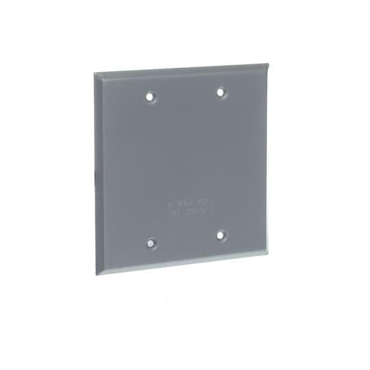 RED DOT Red Dot 2CCD Weatherproof Receptacle Cover, Die Cast Aluminum, 2 Duplex Receptacles, 1 1/2 Inch