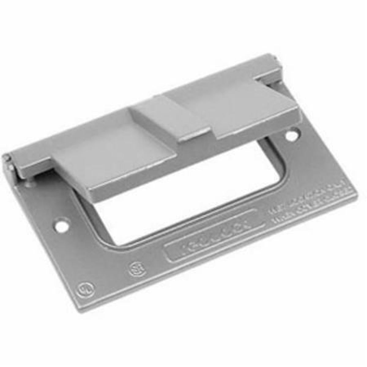 RED DOT Red Dot DCCG-BR Weatherproof Receptacle Cover 4-9/16 in x 2-27/32 in