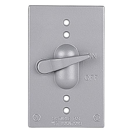RED DOT Red Dot CCT Weatherproof Receptacle Cover 4-9/16 in L x 2-13/16 in W