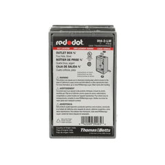 RED DOT Red Dot IH4-2-LM Single Gang Universal Weatherproof Box 18.3 Cubic Inches