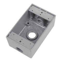 RED DOT Red Dot DIH3-1-LM-WH Universal Weatherproof Box 19.0 Cubic Inches Hub Size 1/2 Inch