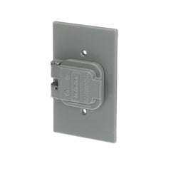 Red Dot CCS Weatherproof Receptacle Cover 1.485 Inch Diameter Opening 100-pack