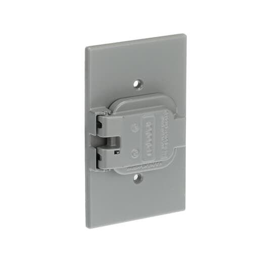 RED DOT Red Dot CCS Weatherproof Receptacle Cover 1.485 Inch Diameter Opening 100-pack