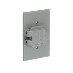 Red Dot CCS Weatherproof Receptacle Cover 1.485 Inch Diameter Opening 100-pack