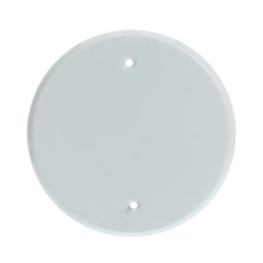 RED DOT Red Dot CCRB Weatherproof Electric Box Cover 5 in Diameter Blank Cover Stamped Aluminum