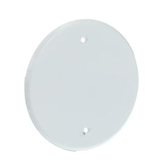 RED DOT Red Dot CCRB Weatherproof Electric Box Cover 5 in Diameter Blank Cover Stamped Aluminum