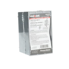 RED DOT Red Dot IHD4-2 Deep Universal Weatherproof Box, Die Cast Aluminum, 24.8 cu-in Capacity, 1 Gang, 4 Outlets