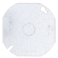 STEEL CITY Steel City 54-C-6 4 Octagon Box Cover Flat w/ 1/2 Knockout