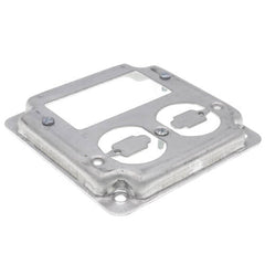 STEEL CITY Steel City RS-19-CC Square Surface Cover 1-GFCI & 1-Duplex Receptacle