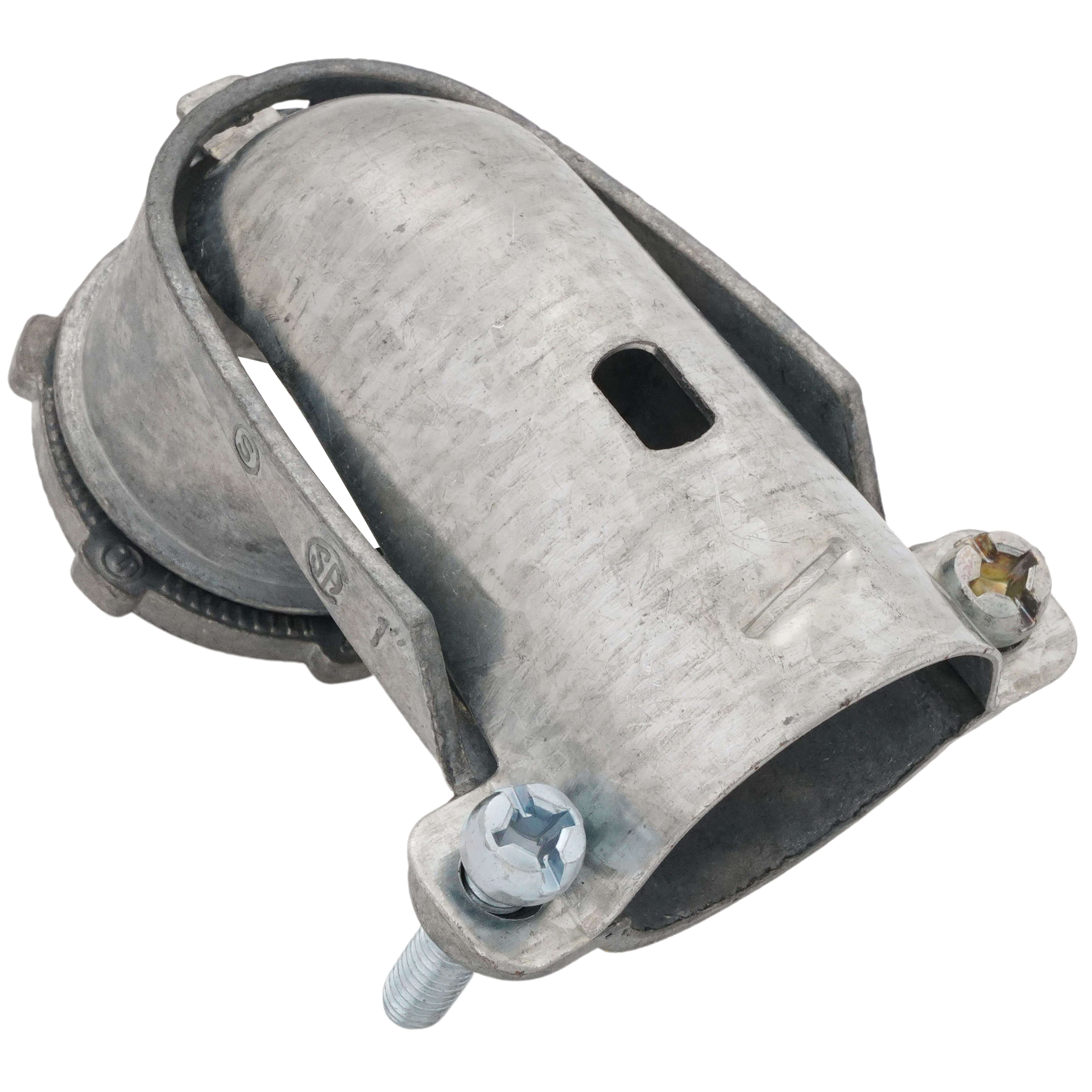 STEEL CITY Steel City XC-293 1 Armored Cable/Flex Conduit 90deg Clamp Type Connector