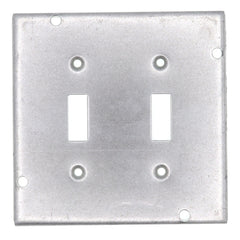 STEEL CITY Steel City RSL-5 Square Box Surface Cover 4-11/16 Inches for Two Toggle Switches