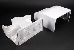 LEGRAND Wiremold 5410DFO Non-Metallic FiberReady Entrance End 5400 Ivory