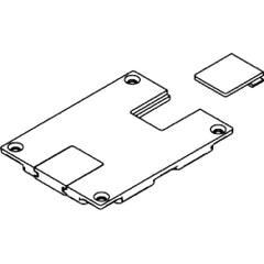 LEGRAND Wiremold 829STC Brass Data Slide Plate