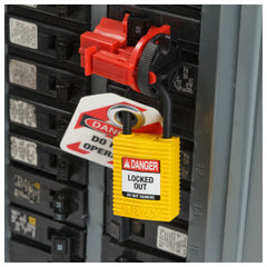 BRADY Brady CPT-GRN-25PL-KD SafeKey Lockout Padlock Nylon Green 1.0 in Plastic Shackle Keyed Different