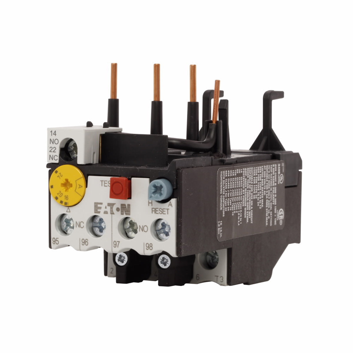 EATON Eaton XTOB024CC1 Bimetallic Overload Relay 16-24A 45 mm Frame Size