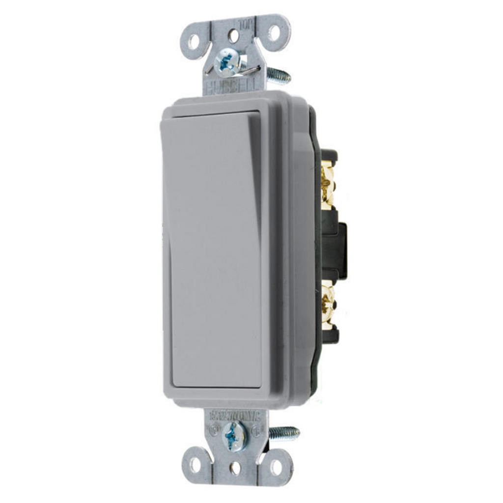 HUBBELL WIRING DS115GY TOGGLE SWITCHES