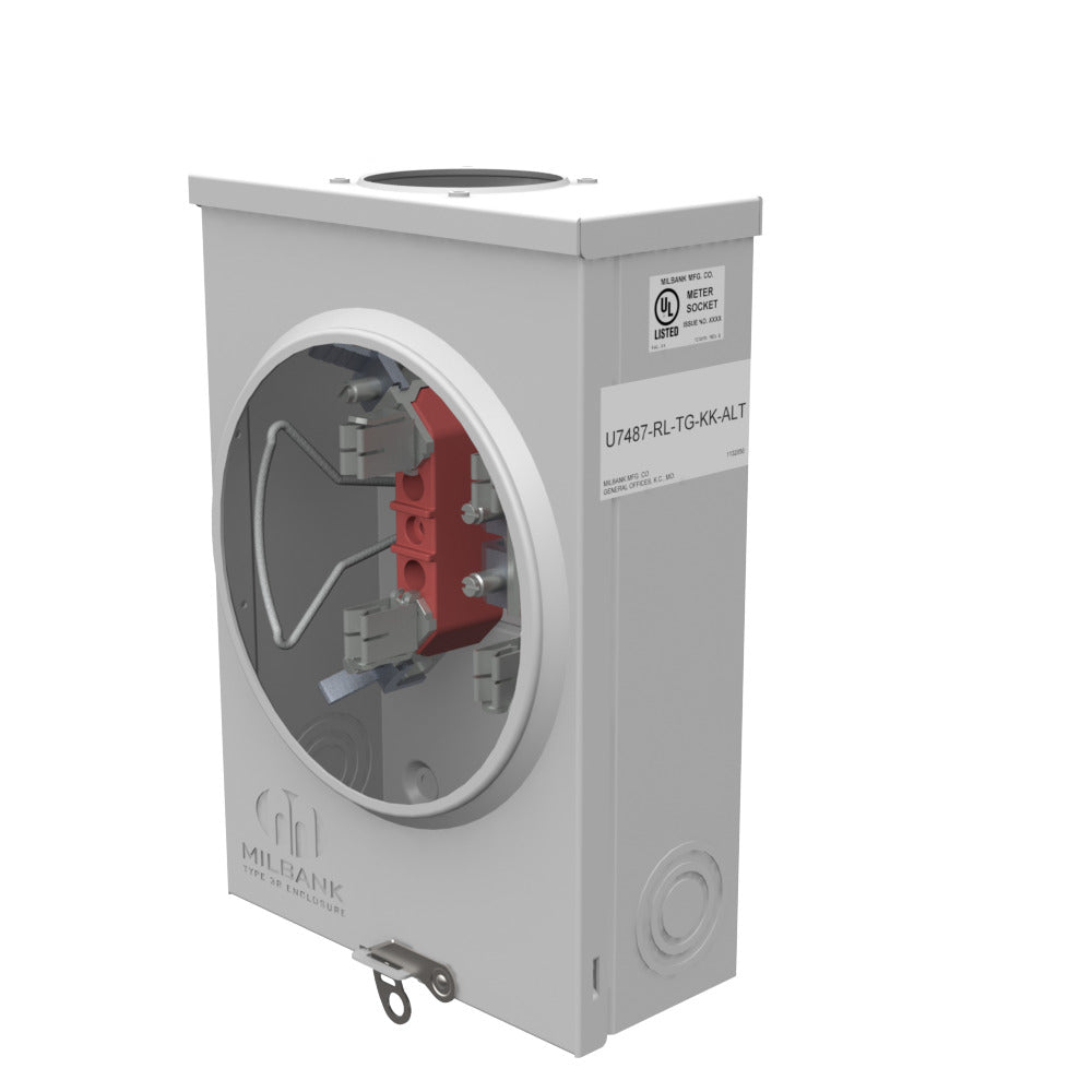 MILBANK Milbank U7487-RL-TG-KK-ALT 4 Term, Ringless, Small Hub Opening, Triplex Ground, Horn Bypass, Alliant Energy