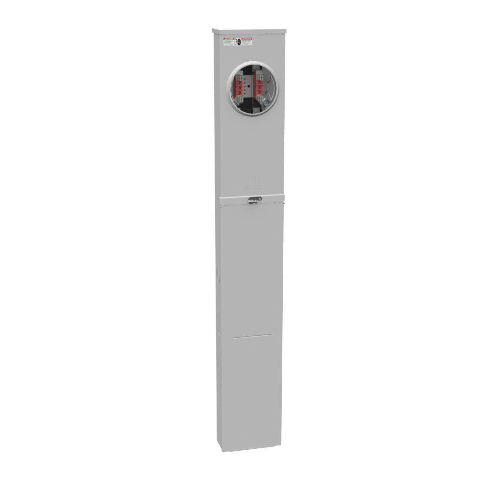 MILBANK Milbank U3358-O-KK Single Position Meter Socket 200 Amp 1 Phase Ringless Horn 4 Term UG 600V